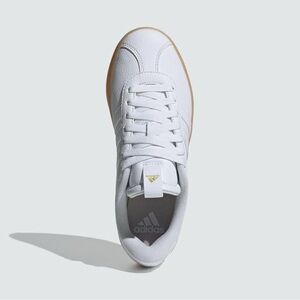 Adidas White Sneakers with Gum Sole